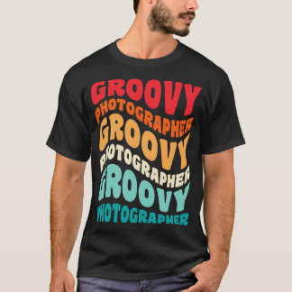 Photographer Vintage Retro 60s 70s 80s Vibes T-Shirt