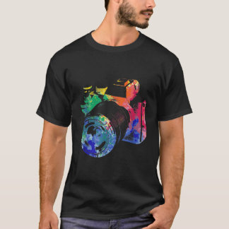 Photographer Watercolor Camera Photo Photography G T-Shirt