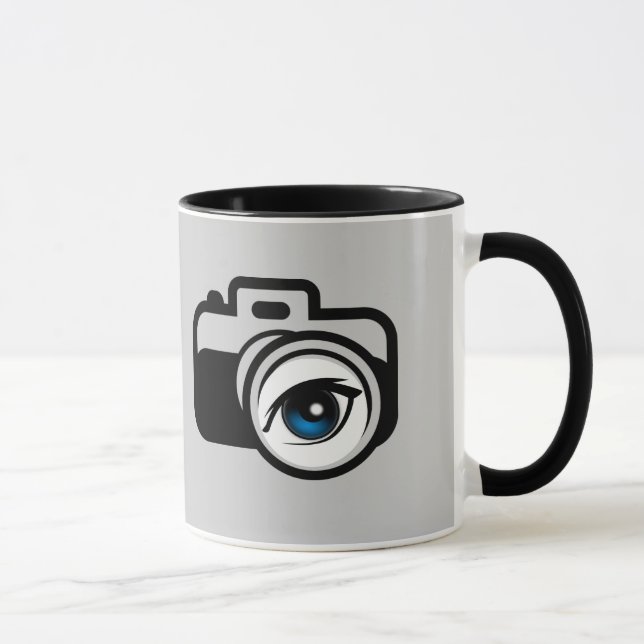 Photographers always keep things in focus mug (Right)