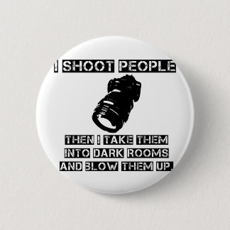 Photographers are So Violent 6 Cm Round Badge