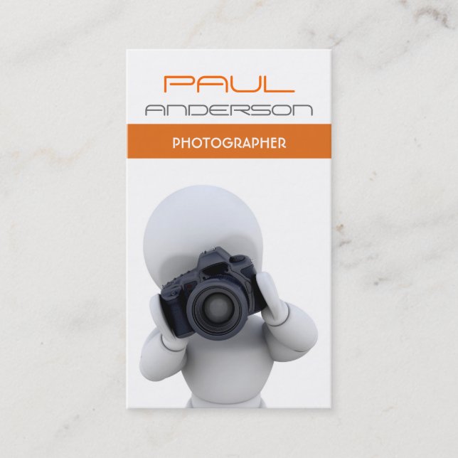 Photographers Business Card (Front)