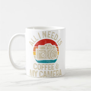 Photographers Coffee Camera Funny Vintage Photogr Mug