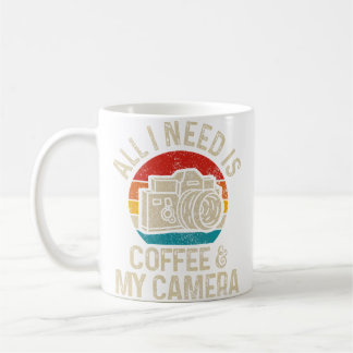 Photographers Coffee  Camera Funny Vintage Photogr Mug