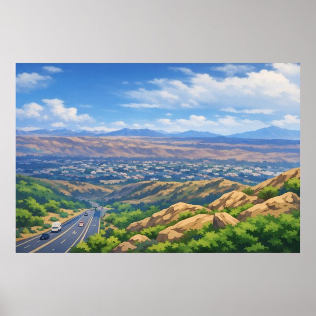 Photographic Landscape Art Edited (Better Quality) Poster (Front)