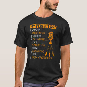 Photographing Photography Photographers Camera T-Shirt