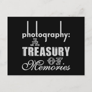 Photography A Treasury of Memories Postcard