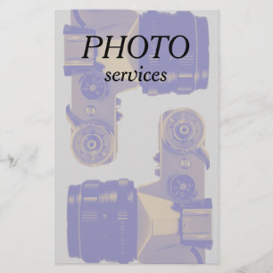 Photography and image graphic profession flyer