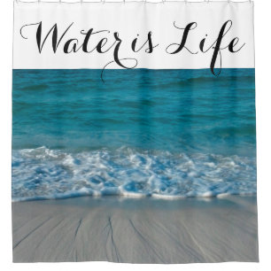 Photography AT THE BEACH + your ideas Shower Curtain