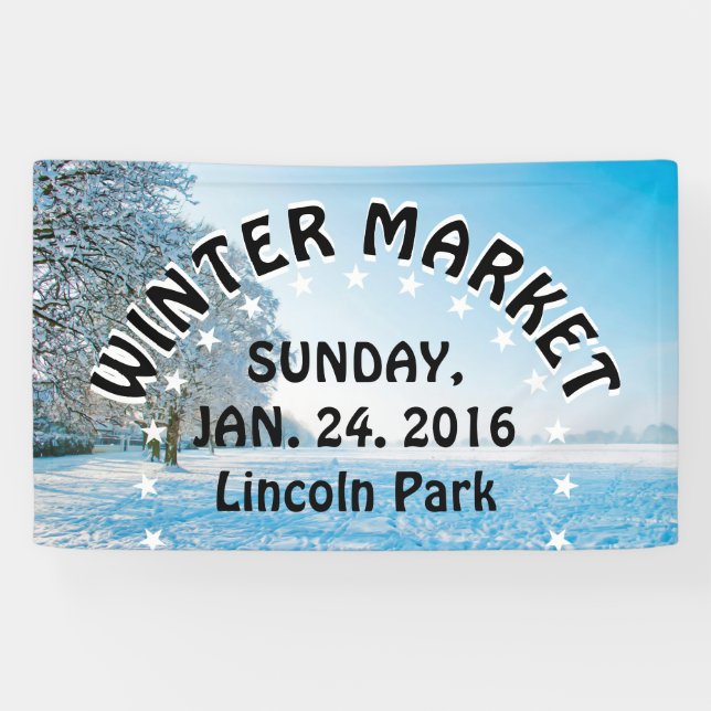 Photography - beautiful Winter Park + your ideas Banner (Horizontal)