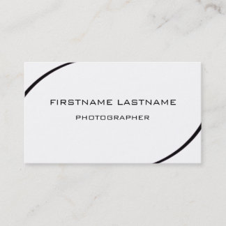Photography Business Card