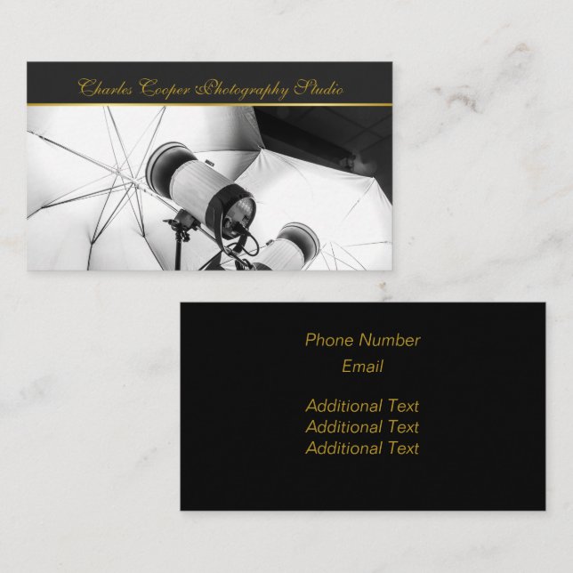 Photography  business card (Front/Back)