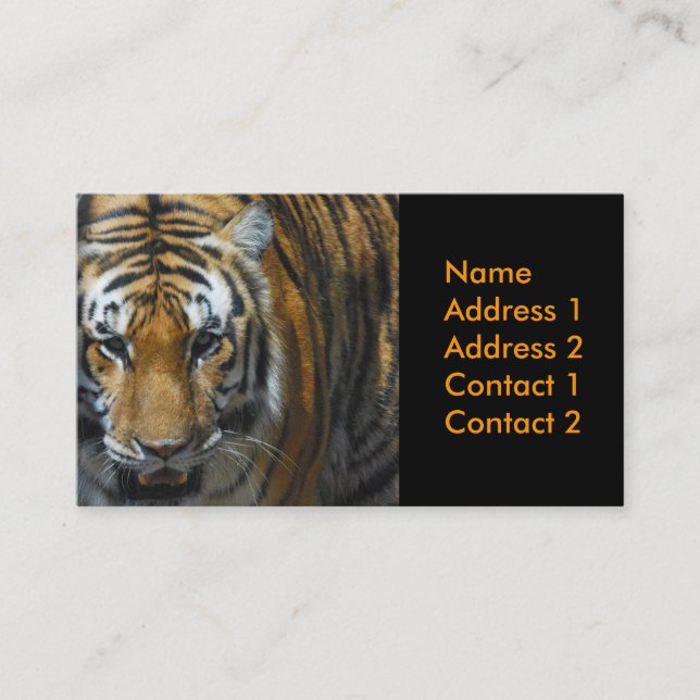 photography business card (Front)