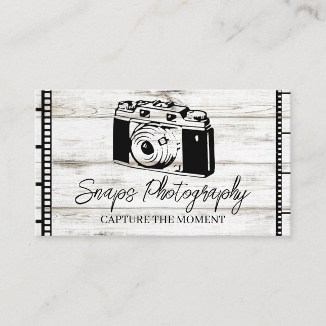 Photography Business Card (Front)