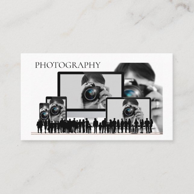 Photography Business Card (Front)