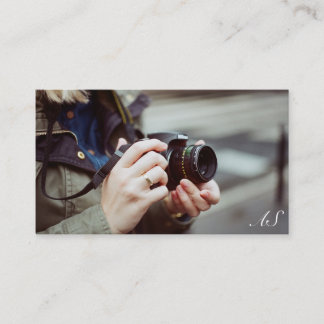 Photography business card