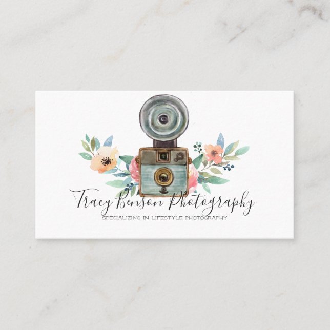 Photography Business Card (Front)