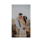 Photography Business Card | Black Photo Cards