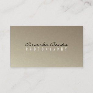 Photography - Business Cards