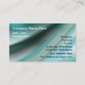 Photography Business Cards (Back)