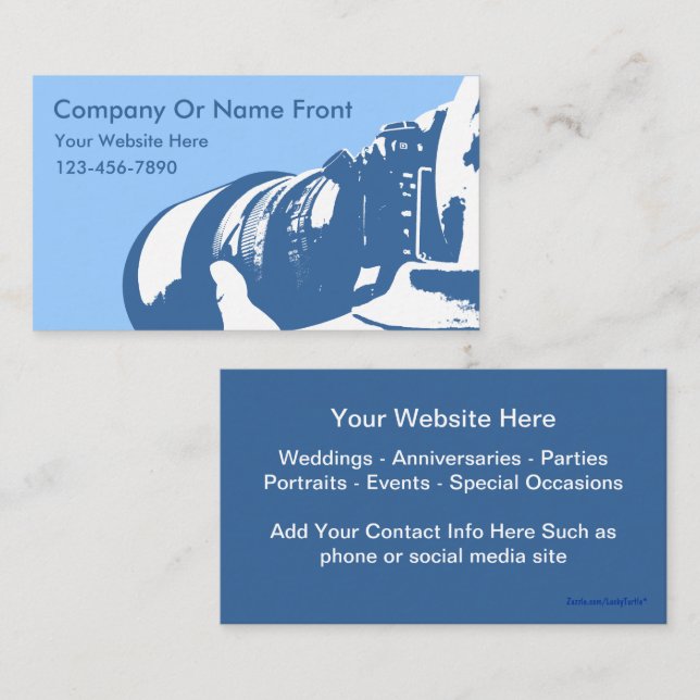 Photography Business Cards (Front/Back)