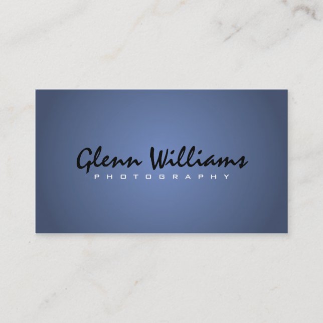 Photography - Business Cards (Front)