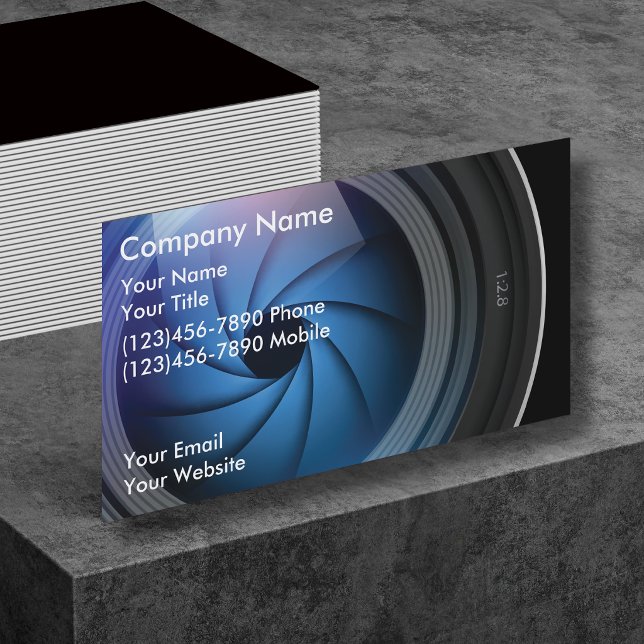 Photography Business Cards (Creator Uploaded)