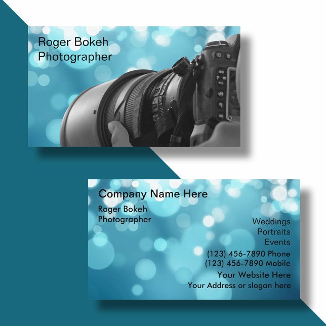 Photography Business Cards (Creator Uploaded)