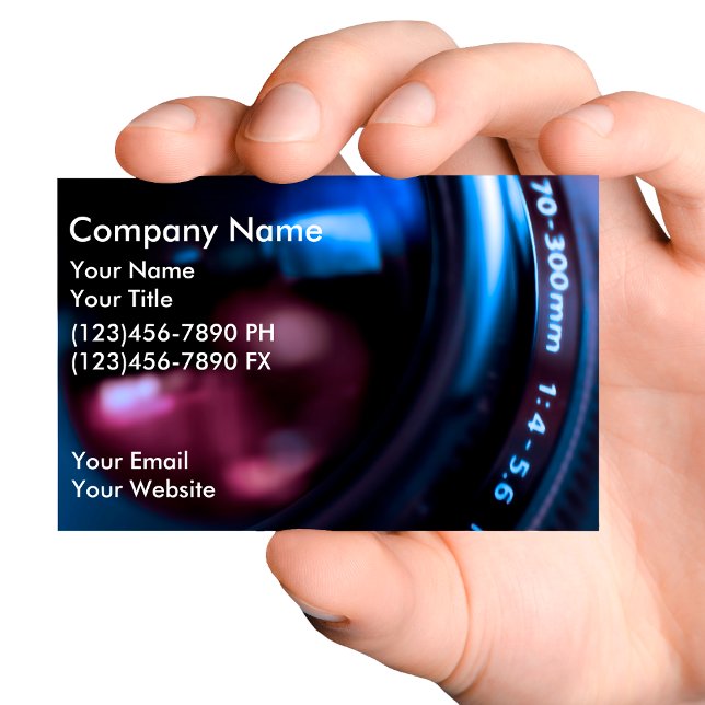 Photography Business Cards (Creator Uploaded)