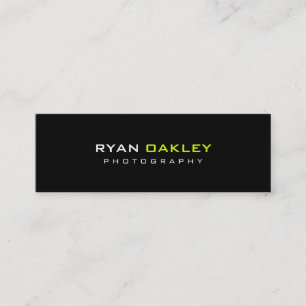 Photography - Business Cards