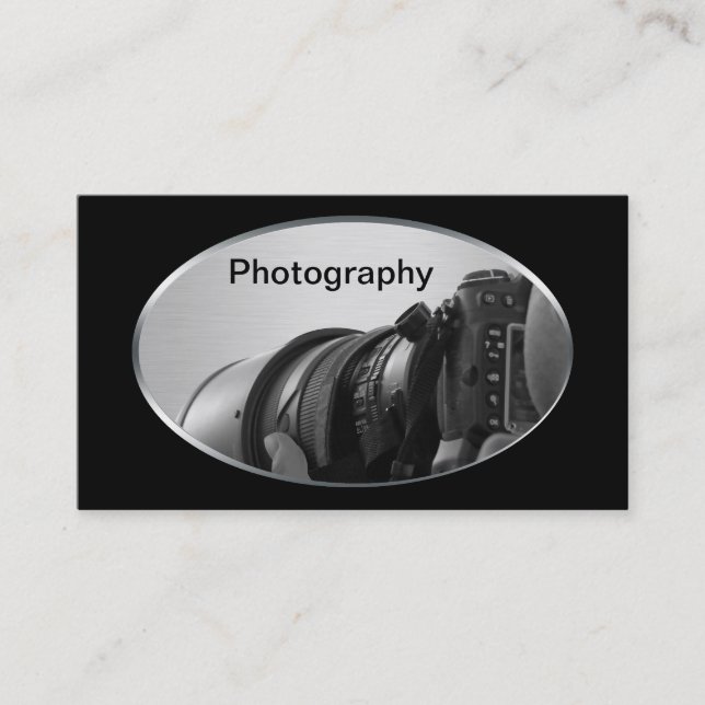 Photography Business Cards (Front)