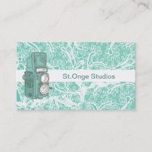 Photography Business Cards Vintage Camera