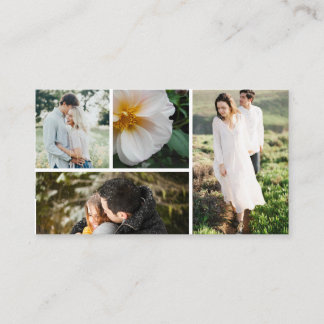 Photography Business Multiple Photos Business Card