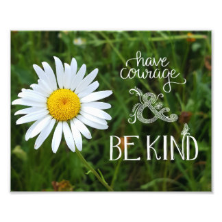 Photography & Calligraphy Quote Photo Print