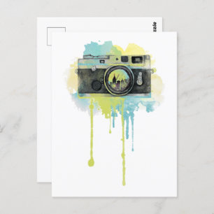 Photography Camara Lover Vintage Photographer Idea Postcard