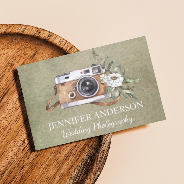 Photography Camera Business Card (Creator Uploaded)
