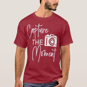 Photography Camera Capturing Moment Photographer T-Shirt