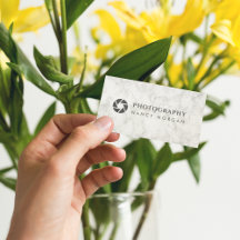 Photography Camera Lens White Marble