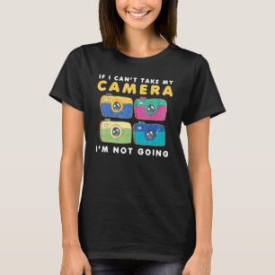 Photography Camera Photo Artist Passion Scenery T-Shirt