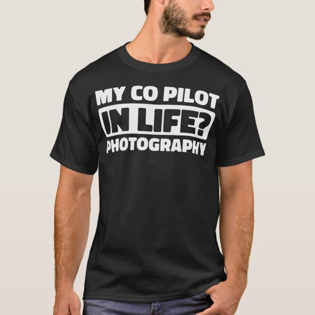 Photography Camera - Photographer T-Shirt (Front)