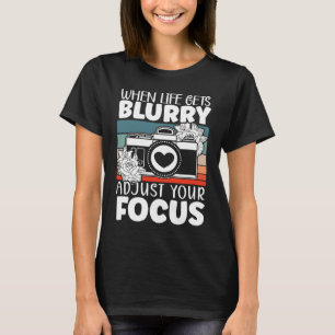 Photography Camera Picture Image Resolution Photog T-Shirt