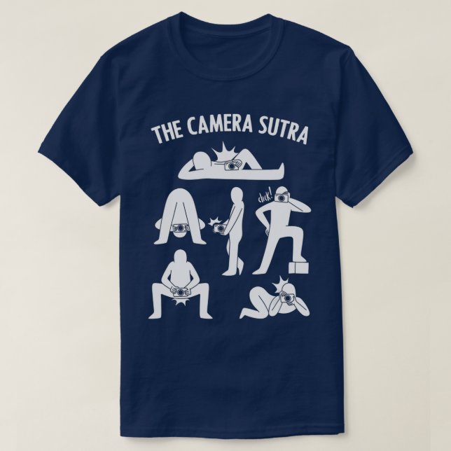Photography Camera Position Photographers  T-Shirt (Design Front)