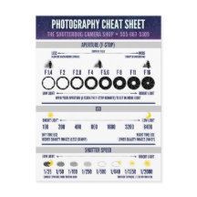 Photography Cheat Sheet Custom