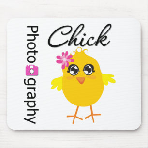 Photography Chick Mouse Mat