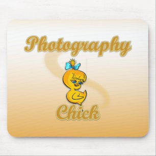 Photography Chick Mouse Mat