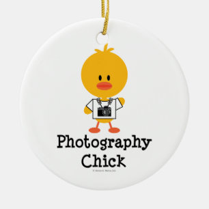 Photography Chick Ornament