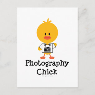Photography Chick Postcard