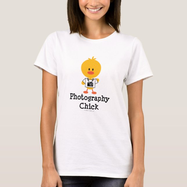 Photography Chick T shirt (Front)