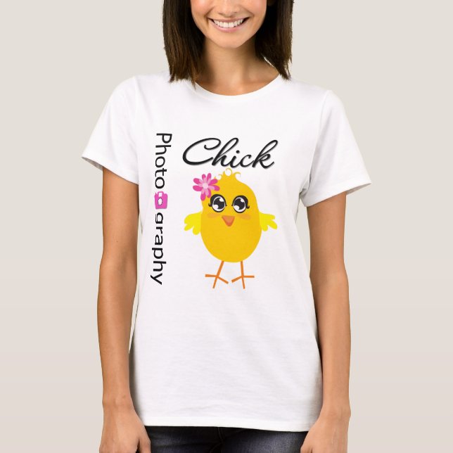 Photography Chick T-Shirt (Front)