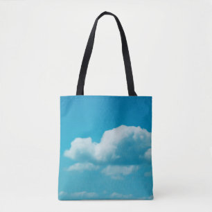 Photography - CLOUDS IN THE SKY + your ideas Tote Bag