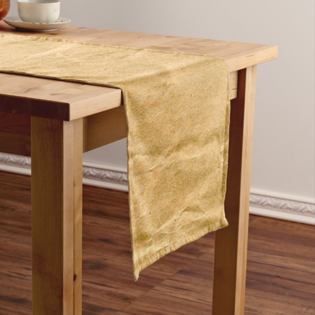 Photography - Crinkly Wrapping Paper + your ideas Medium Table Runner (In Situ)